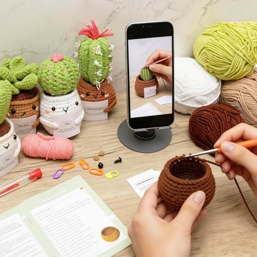 GONELYON Crochet Kit for Beginners, Beginner Crochet Starter Kit - Image 3