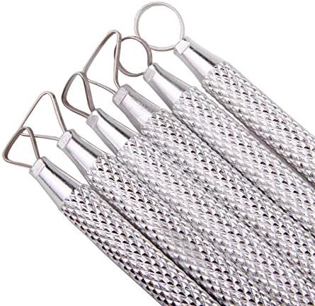 Zuoyou 6 Pcs Clay Pottery Sculpting ToolsSet Caving Craft Modelling Tools - Image 5
