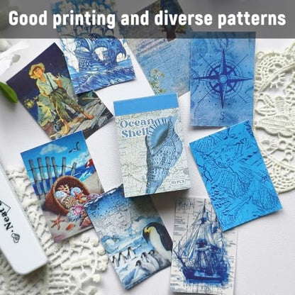 Vintage Washi Sticker Book, 300 PCS Scrapbooking and Journaling Stickers - Image 6