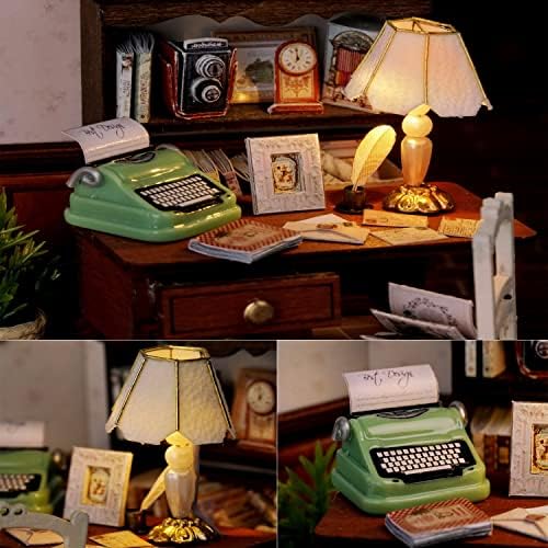 DIY Miniature Dollhouse Kit with Furniture Plus Dust Proof for Teens Adults - Image 3