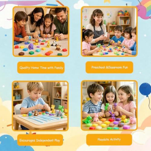 48 Colors Air Dry Clay Modeling Clay for Kids Age 3-12 with 56p Tools - Image 6