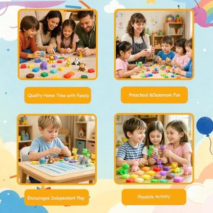 48 Colors Air Dry Clay Modeling Clay for Kids Age 3-12 with 56p Tools - Image 6