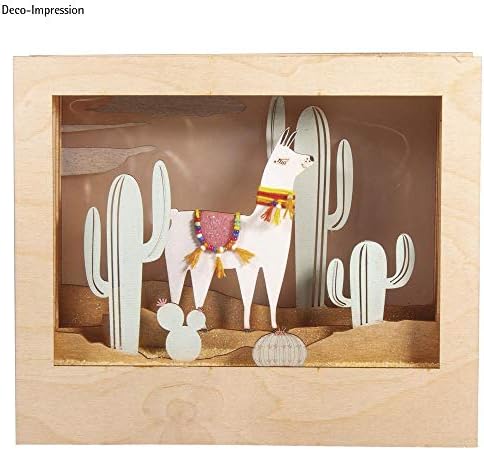 Rayher Diorama, Wood, Natural, 24x20x6.9 cm - Image 6