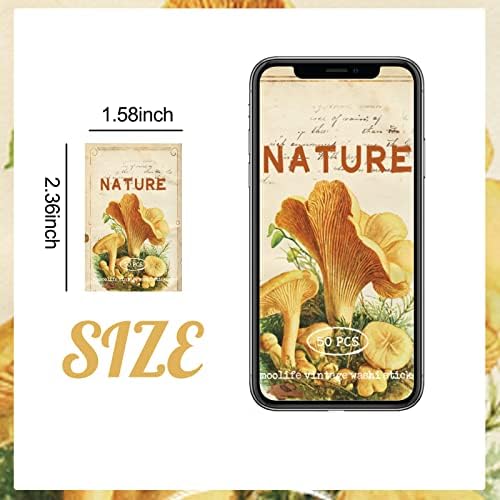 12 Sets 600 Sheets Washi Stickers for Journaling, Map Nature Celestial Portrait Boho Stickers Vintage Aesthetic Scrapbook Sticker Set for Bullet Journal Art Diary Card Craft Gifts Planner Notebook - Image 4