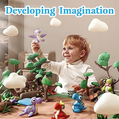 36 Colors Air Dry Clay, Modeling Clay for Kids DIY Starter Kits, Model Magic, Non-Sticky,with Sculpting Tools, Great Gift for Children, Adults and Artists - Image 6