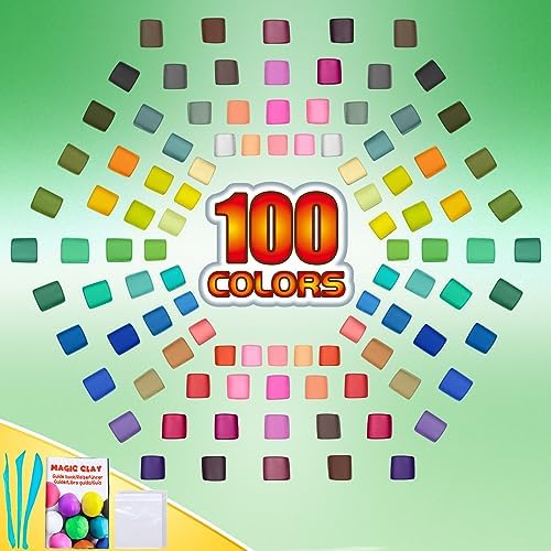 ESSENSON Air Dry Clay, 100 Colors - Image 2