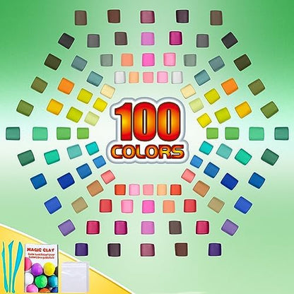 ESSENSON Air Dry Clay, 100 Colors - Image 2