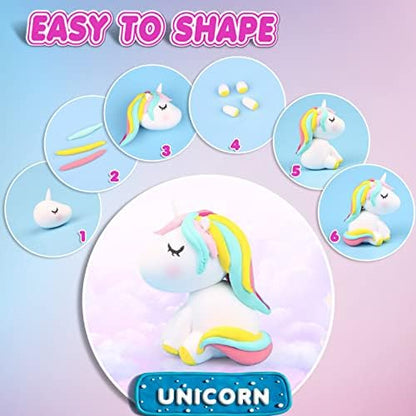 ESSENSON Air Dry Clay 56 Colors, Modeling Clay for Kids - Image 4