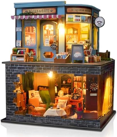 DIY Miniature House Kit, Mini House Building kit for Adults, Detective Agency by MakingLifeFunforCool