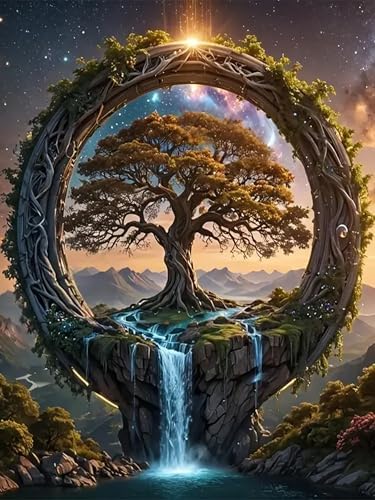 Xylogist Tree of Life Diamond Art Kits for Adults 12X16Inch by Xylogist