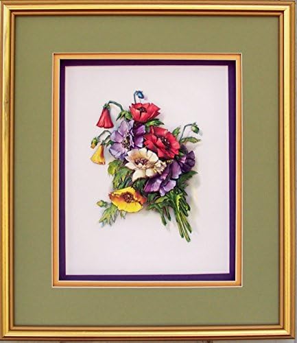 DSC Flower Nosegay III - Paper Tole 3D Decoupage Craft Kit Size 8x10 K51338 (The Additional Pictures Show Examples This Craft Kit Assembled and Framed in a Shadow Box Frame) - Image 2