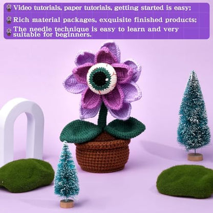 Yizzvb Crochet Kit Beginners Crochet Starter Kits Knitting Supplies - Image 5