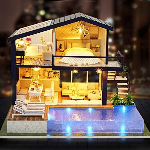 Spilay DIY Miniature House Kit for Adults, Miniature Dollhouse Kit - Image 3