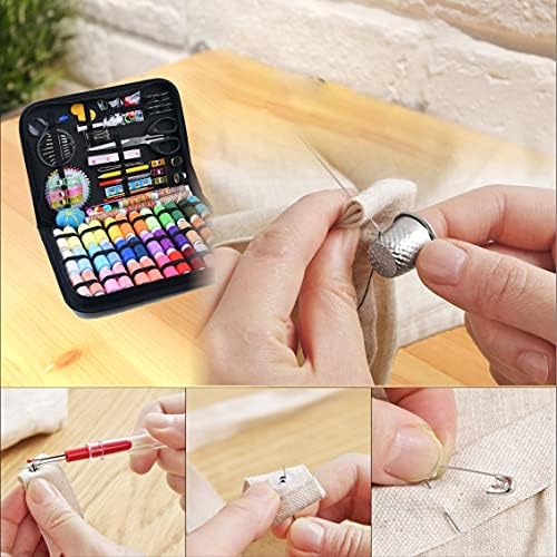 INSCRAFT Sewing Kit, 200 Premium Sewing Supplies, 41 XL Thread Spools, Suitable for Traveller, Adults, Beginner, Emergency, DIY and Home by INSCRAFT - Image 6