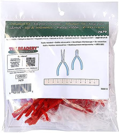 The Beadery - Santa's Hat Ornament Kit - Makes 12-7479 - Image 6