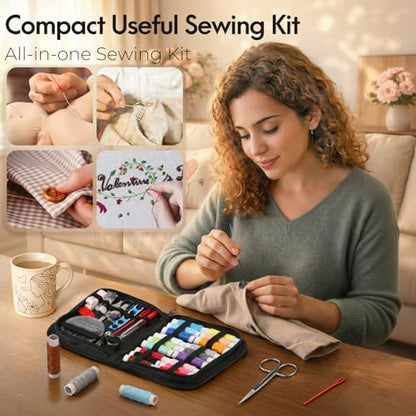 Coquimbo Sewing Kit for Adults, Christmas Stocking Stuffers for Teen Girls - Image 3