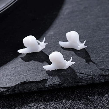 Woohome 7 PCS 3D Resin Mould Filler Casting Moulds, Mini Frog Snails Horse Epoxy Moulds for Jewelry Making, Art Crafts DIY Supplies - Image 3