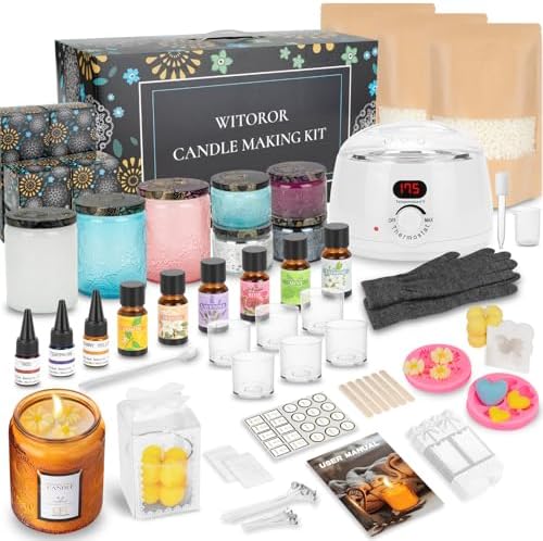 WITOROR Candle Making Kit, Scented Candles Making Kit for Adults DIY by WITOROR