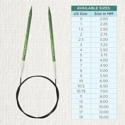 KnitPro Dreamz Fixed Circular Needles 40" (100cm) | US Size 9 (5.5mm) - Image 4
