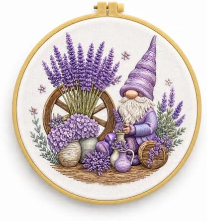 niurenmaoyi Gnome Embroidery Kit for Beginners,Sewing Kit for Adults by Unknown