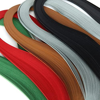 QTLCOHD 35 Colors 4200 Strips Paper Quilling Strips - Image 3