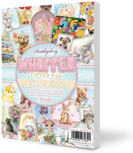 HunkyDory Crafts Whopper Topper Pad- Little Cuties WHOPPER130 by Unknown