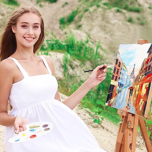 KEFF 12-Pack Bulk Canvas Boards, 9x12 Canvas for Acrylic, Oil, Watercolor, Tempera - 100% Cotton Primed Painting Canvas - Image 7