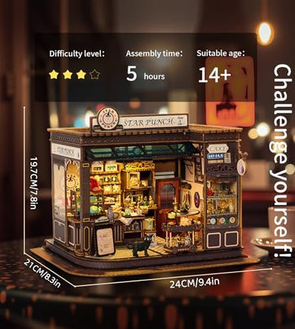 Spilay DIY Miniature House Kit for Adults, Magic Dollhouse Building Kit - Image 2