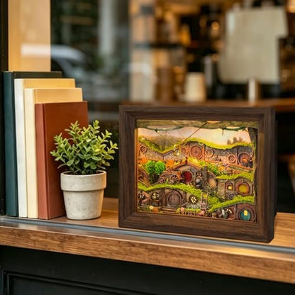 The Magic Ring Hamlet DIY Miniature House Shadow Box Kit - Image 5