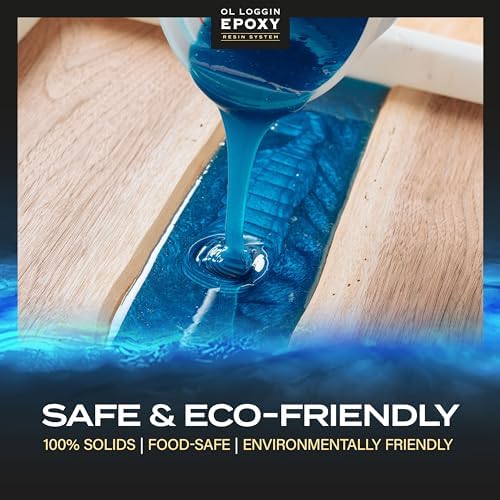 Ol Loggin Epoxy Resin Art Starter Kit, 64 oz. - VOC-Free, Food Safe, Clear, OLE-AR-064-SK - Image 6
