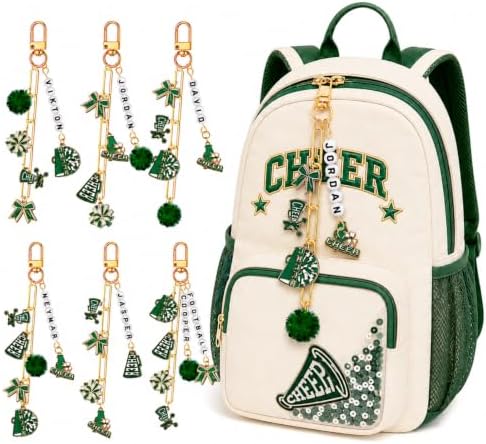 Nosiny 530 Pcs DIY Cheer Charms Keychain Making Kit by Nosiny