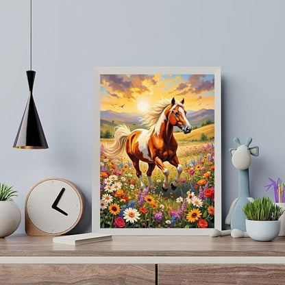 Arttoplus Horse Paint by Numbers Kit for Adults Beginner 16x20 inch - Image 4