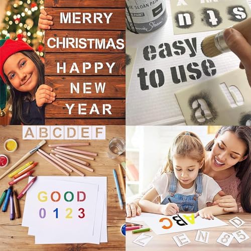 Collabell Wooden Christmas Ornaments DIY Kit - 20PCS Unfinished Natural Wood Slices with Pre-Drilled Holes for Painting Crafts, Make Your Own Personalized Xmas Tree Hanging Decor (3.2-4.4 Inch) - Image 5