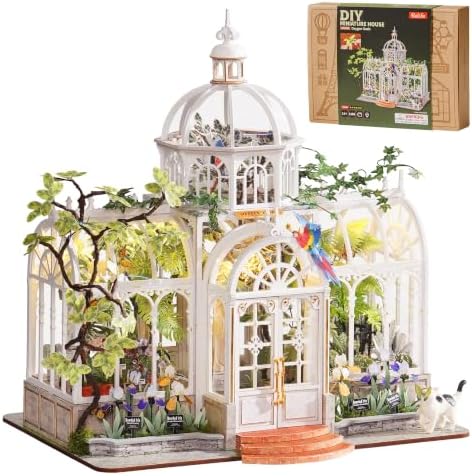 Rolife Oxygen Oasis DIY Miniature Greenhouse Kit Creative Gift for Adults by Rolife