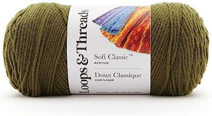 MICHAELS Bulk 12 Pack: Soft Classic™ Solid Yarn by Loops & Threads® - Image 4