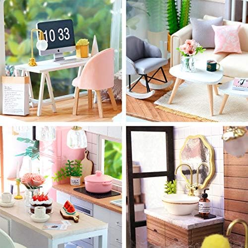 Spilay DIY Miniature House Kit for Adults, Miniature Dollhouse Kit - Image 5
