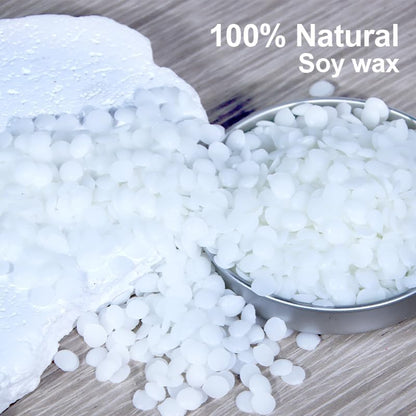 DIY Candle Making Supplies for Adults and Beginners, Including Soybean Wax, Exquisite Stickers, Candle Jars, Wicks, and Homemade Candle jar Sets with Essential Oils. - Image 6