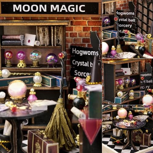 DIY Miniature Dollhouse Kit with Furniture Plus Dust Proof for Teens Adults - Image 6