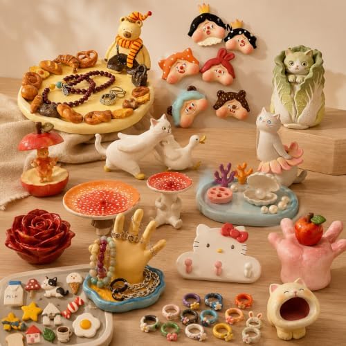 Air Hardening Modeling Clay - Lightweight Air Dry Clay for Arts and Crafts - Image 4
