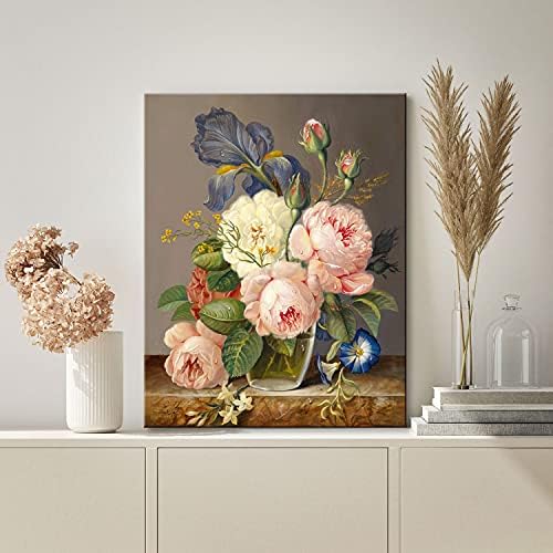 Artmaple Paint by Number for Adults Beginner Students,Ideal Gift Choice for Birthday or Any Festival, DIY Acrylic Painting Kit for Hoom Decor Canvas ONLY (A Bunch of Flowers 16x20) - Image 2