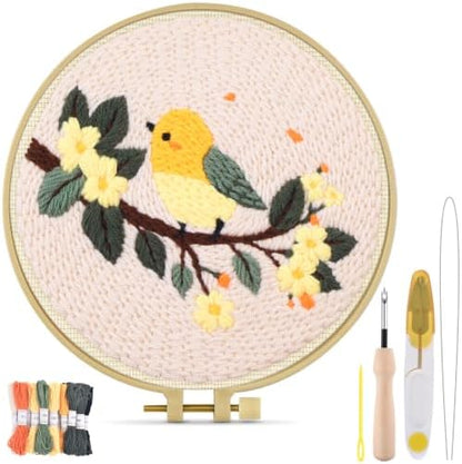 TINDTOP Punch Needle Kits, DIY Punch Embroidery Kits by TINDTOP