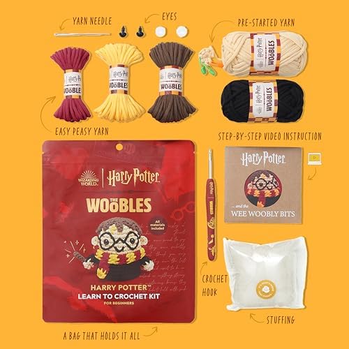 The Woobles Harry Potter Crochet Kit for Beginners - Image 5