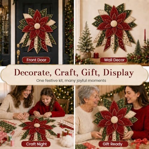 Daily Partner Quilted Christmas Door Hanging DIY Sewing Kit (E1) - Image 7
