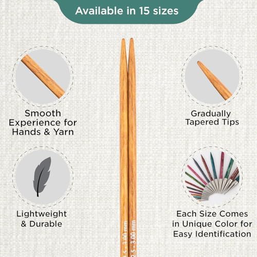 KnitPro Dreamz Interchangeable Circular Needles 4" (10cm) | US Size 2.5 (3mm) - Image 3