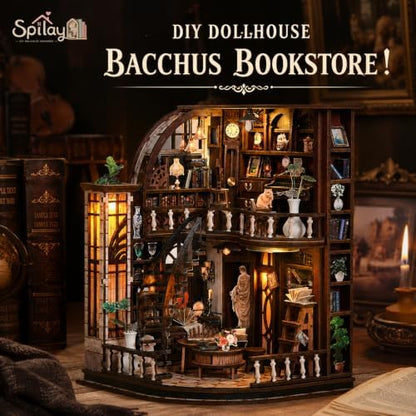 Spilay DIY Miniature House Kit for Adults, Miniature Dollhouse Kit - Image 3