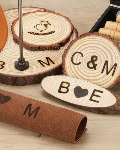 44pc 1" Branding Iron Letter/Number/Symbol Kit for Wood Leather Hats - Image 5