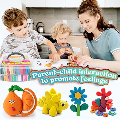 Cyajm 50 Colors Oven Bake Polymer Clay Kit, DIY Jewelry Crafts & Home Decor - Image 2