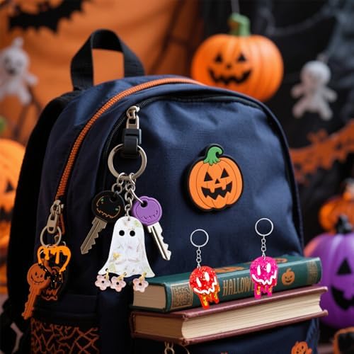 17 Pairs Dripping Halloween Resin Earring Molds with 40 Hooks for Halloween - Image 6