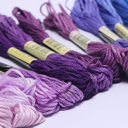 LOVIMAG Embroidery Thread 250pcs Friendship Bracelet String Floss Kit Yarn - Image 4