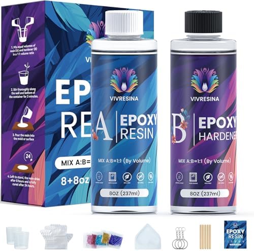 Vivresina Epoxy Resin Kit 16 OZ for Crafts by VIVRESINA-VIVRESINA